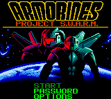 Armorines - Project S.W.A.R.M. Title Screen